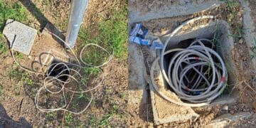 Decimoputzu, tranciati e rubati i cavi dell’illuminazione pubblica