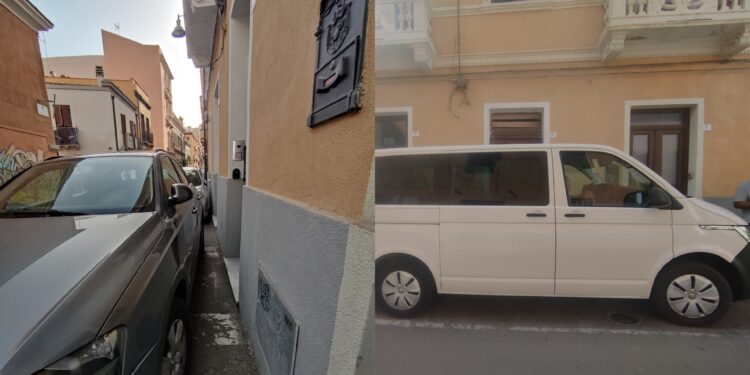 Cagliari, sequestrati in casa da automobilisti incivili: in via Eleonora d’Arborea