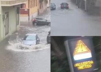 Pioggia incessante, strade allagate a Quartu e a Sestu: a Pirri scatta l’allerta meteo