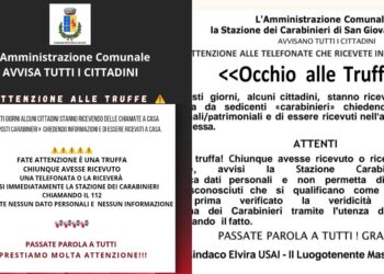 Finti carabinieri e tecnici per le vie, allarme truffe nel sud Sardegna