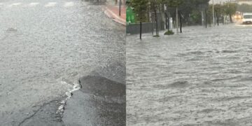 Bomba d’acqua a Sant’Antioco, caduti 50 mm di pioggia in poco tempo