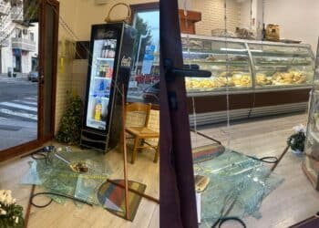 Tentato furto ad Assemini, i ladri sfondano la vetrina di un panificio ma vanno via a mani vuote