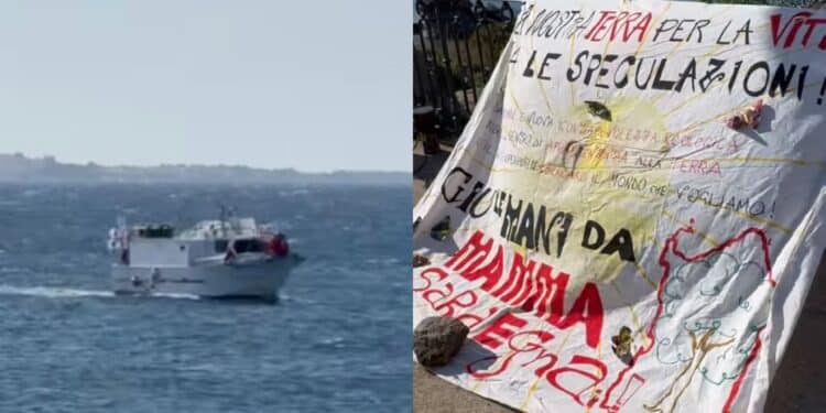 Carloforte e Portoscuso contro la speculazione energetica: in mare anche la Flotilla