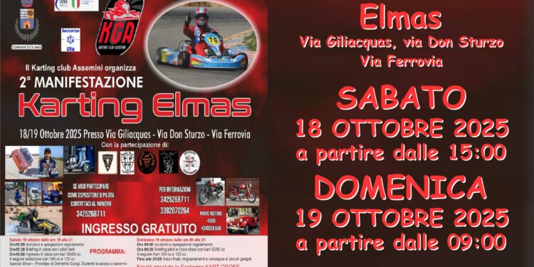 Si scaldano i motori, tutto pronto per la seconda edizione del “Karting Elmas”