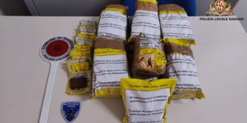 Sassari, 12 chili di tabacco di contrabbando sequestrati dalla Polizia locale