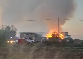 Allarme incendi dolosi a Villasor: 4 aziende agropastorali andate a fuoco in due mesi