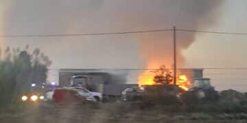 Allarme incendi dolosi a Villasor: 4 aziende agropastorali andate a fuoco in due mesi