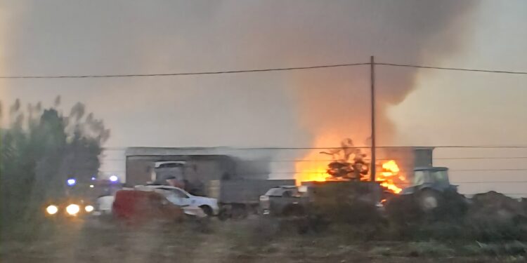 Allarme incendi dolosi a Villasor: 4 aziende agropastorali andate a fuoco in due mesi