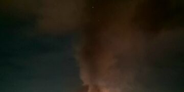 Sestu, fumi tossici nella notte: “Generati dalla combustione di sostanze nocive”