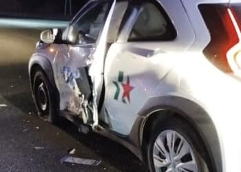 Statale 554, schianto choc nella notte al semaforo di Monserrato (VIDEO)