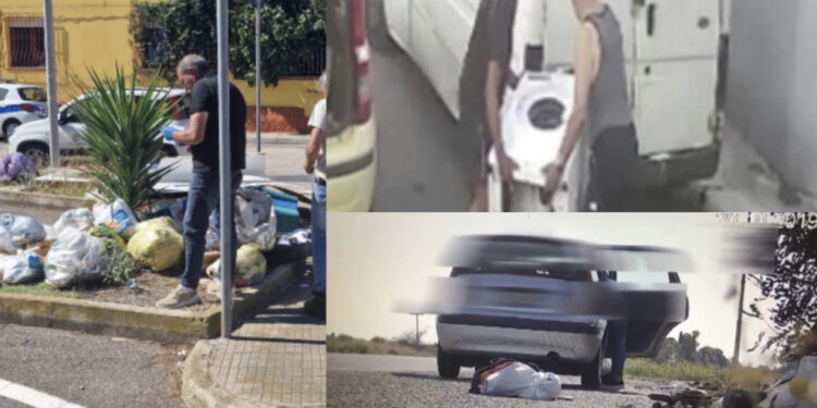 Selargius, Quartu Sant’Elena e Monserrato contro gli incivili dei rifiuti: task force a suon di multe e indagini