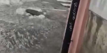 La Cagliari di Zedda fa acqua da tutte le parti: allagata anche la nuova via Roma, esplode la polemica (VIDEO)