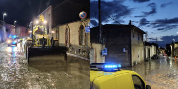 Samassi, sassi e detriti in strada dopo l’alluvione: Anas e Comune in campo per ripristinare la viabilità