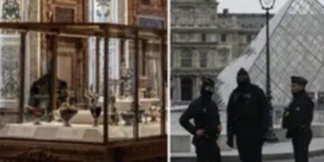 Furto eccezionale al Louvre: rubati 9 gioielli di Napoleone, ladri fuggiti in scooter