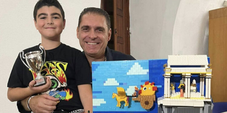 Quartu, tutti pazzi per i mattoncini Lego: trionfa al concorso creator il piccolo Lorenzo Ibba