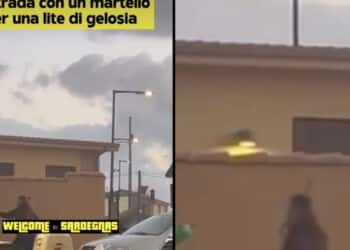 Nurachi, rissa in strada con un martello in mano: un uomo minaccia il presunto rivale per gelosia