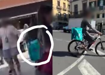  Cagliari, rider che sfrecciano ovunque e mettono a repentaglio la sicurezza dei pedoni: esplodono le proteste