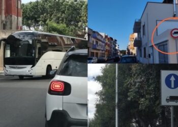 Quartucciu, due autocisterne di idocarburi incastrate in mezzo alla strada