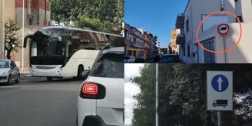 Quartucciu, due autocisterne di idocarburi incastrate in mezzo alla strada