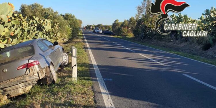 Tragico schianto all’alba fra Decimomannu e Villasor: morto un 45enne, tre feriti gravissimi in ospedale a Cagliari
