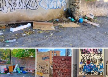 Cagliari, Stampace come una discarica dopo sa Ruga: rifiuti e degrado ovunque