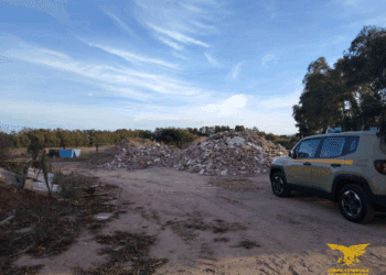 Arborea, sequestrata un’area utilizzata per la gestione illecita dei rifiuti