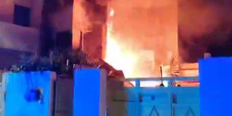 Paura a Quartucciu, casa va a fuoco: intervento dei vigili del fuoco e abitazione inagibile