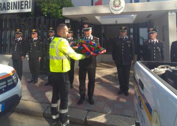 Cagliari, la Protezione Civile e la Polizia Penitenziaria ricordano i tre Carabinieri morti  nella tragica esplosione di ieri in provincia di Verona (VIDEO)