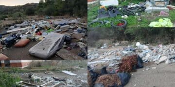 Capoterra, cartoline dalla periferia tra discariche abusive di ogni genere di rifiuto