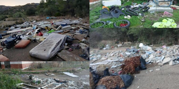 Capoterra, cartoline dalla periferia tra discariche abusive di ogni genere di rifiuto