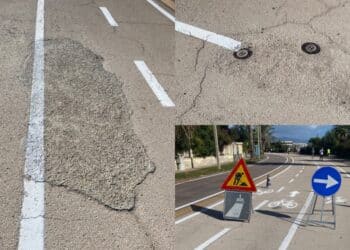 Cagliari, la passeggiata del Poetto si trasforma in una gara a ostacoli per ciclisti e pedoni