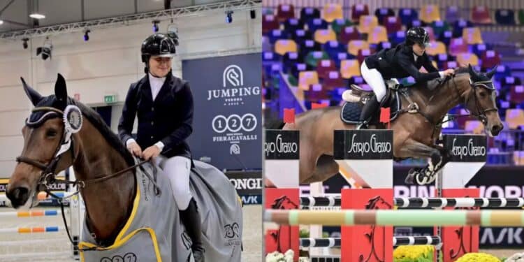 Alla Fiera Cavalli di Verona 2025 trionfa la giovane amazzone Sophie Tola