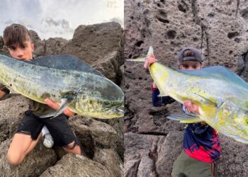 La passione per la pesca conquista tutti: ecco le prede di Nicola Fanelli a Carloforte