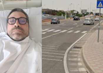 Cagliari, investito sulle strisce in viale Monastir: “Vi racconto il mio calvario con doppia frattura”