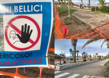 Quartu Sant’Elena, nessun allarme bomba al Poetto: è la legge che impone la bonifica dell’area interessata dai lavori