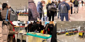 Cagliari, in aeroporto un solo varco aperto per i controlli alle 8 del mattino: file e attese snervanti