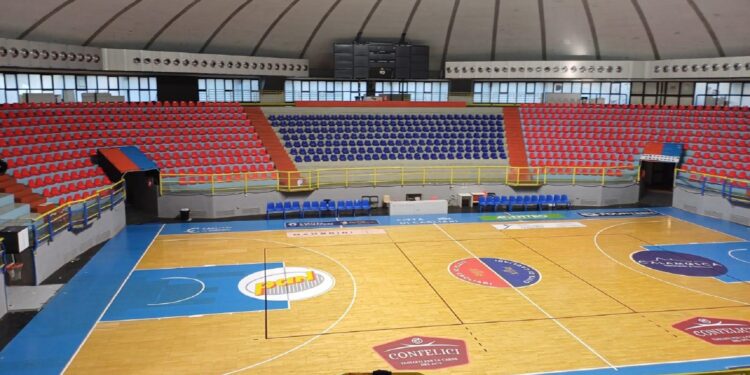 Cagliari, nuove tribune per il Palazzetto dello Sport di via Rockefeller