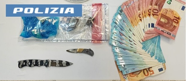 Cagliari, droga nella zona della movida: arrestato un marocchino