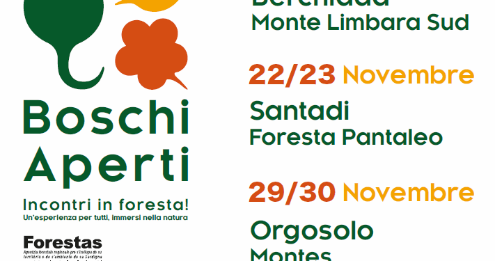 Boschi Aperti 2025 – Orgosolo, 29 e 30 novembre