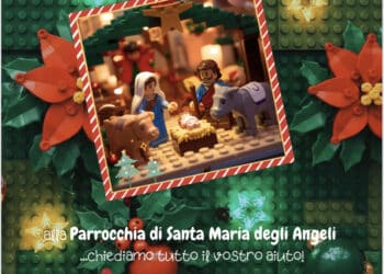 Flumini, un Presepe per la Pace: grandi e piccoli insieme con i mattoncini più famosi al Mondo