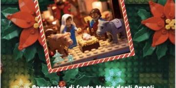 Flumini, un Presepe per la Pace: grandi e piccoli insieme con i mattoncini più famosi al Mondo