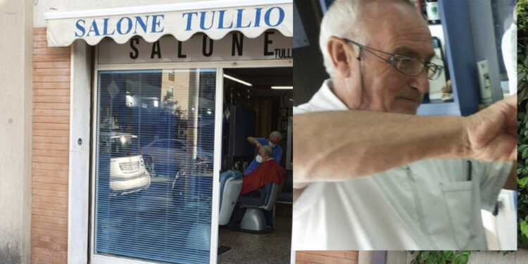 Cagliari piange lo storico barbiere Tullio Atzeni