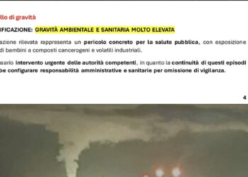 A Sarroch i livelli di inquinanti continuano a salire: “La centralina della scuola registra i valori più alti dell’anno”