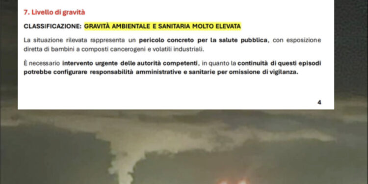 A Sarroch i livelli di inquinanti continuano a salire: “La centralina della scuola registra i valori più alti dell’anno”