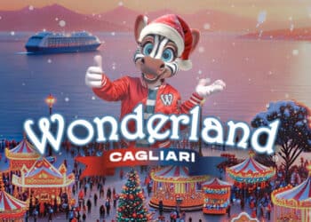 Cagliari si accende con Wonderland: giostre gratis, ghiaccio vero e magia fino all’11 gennaio