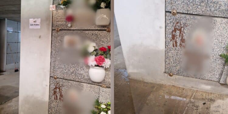 Piove nei loculi nuovi a Quartu, la disperazione dei familiari dei defunti