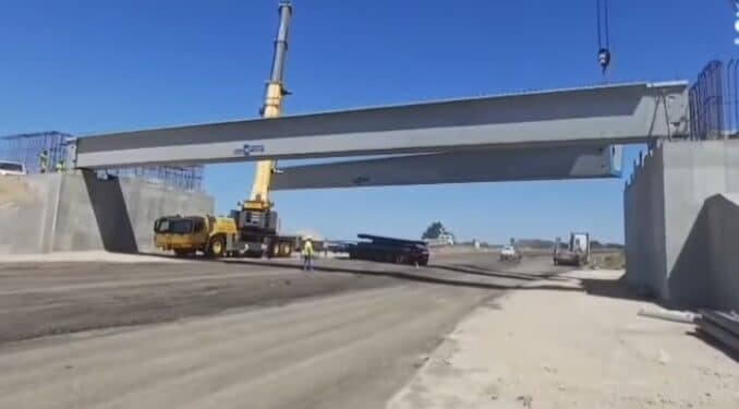 Nuraminis, il cavalcavia verso la riapertura a fine mese