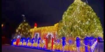 Senorbì, le luci di casa Spiga accendono il Natale
