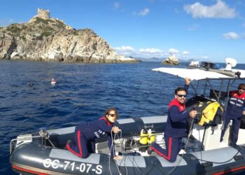 Villasimius, recuperate reti fantasma nell’area marina protetta