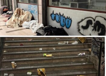 La favelas di Cagliari, alle gallerie Ormus sporcizia e degrado totale: decine di senzatetto davanti ai palazzi